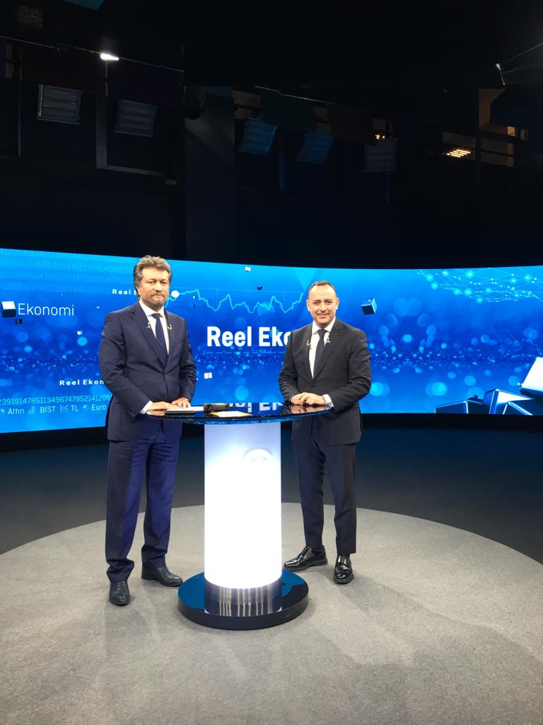 Kanal 24 "Reel Ekonomi" programında Sadi Özdemir'in canlı yayın konuğuz... #tetsiad #alisamiaydin #sadiozdemir #kanal24 #reelekonomi #evteks #evtekstili