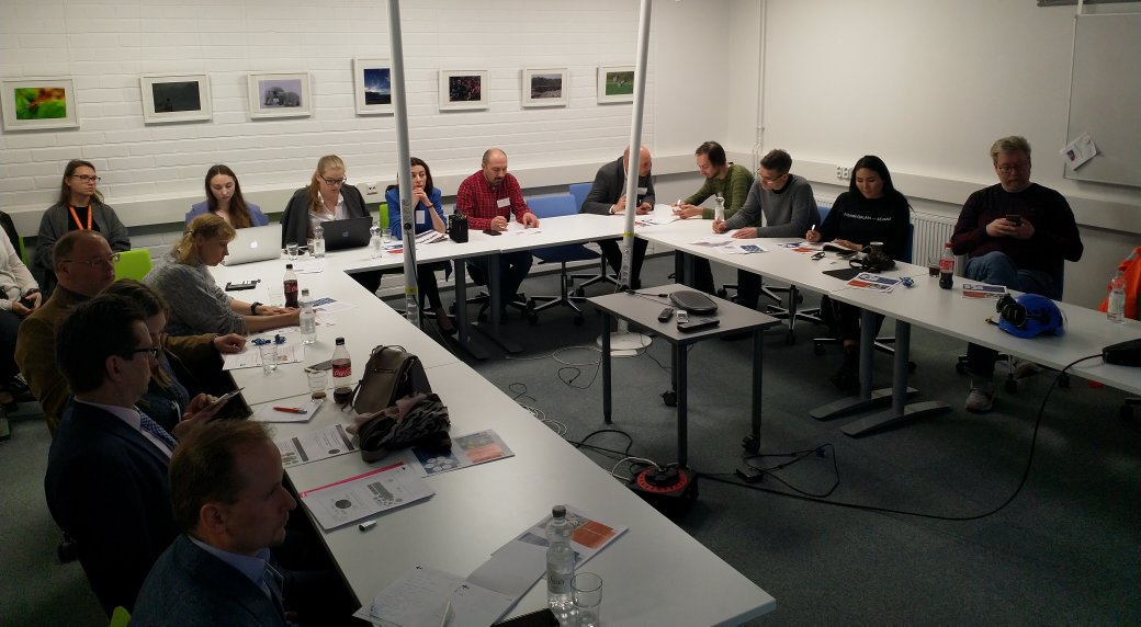 Journalists from AM, BY, KZ, RUS and UA getting acquainted with VTT pilot centre Bioruukki and its amazing fibre recycling and material recovery (municipal waste) projects! <a href="/Ulkoministerio/">MFA Finland 🇫🇮</a> <a href="/VTTFinland/">VTT</a> <a href="/Uudenmaanliitto/">Uudenmaan liitto</a>