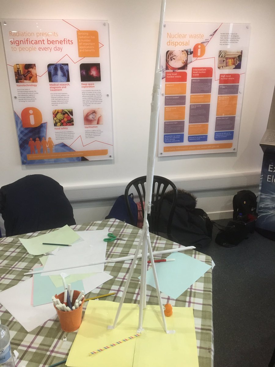 KHSScience's tweet photo. We’re having a lovely time at @edfenergy Torness! A fascinating tour with a building challenge going on at the mo’. Also a wee cake cutting to celebrate 6 years of the visitor centre. #STEAM #legendsofsteam https://t.co/i3dfJChbyq