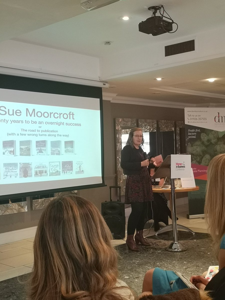 TreehouseSoc's tweet image. Brilliant talk by author @SueMoorcroft, honest and entertaining journey to achieving Sunday Best Seller status #SSConf19