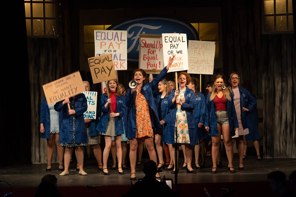 Thanks to our great first night audience for Made in Dagenham. Grab your seats for this week's performances the-dods.com