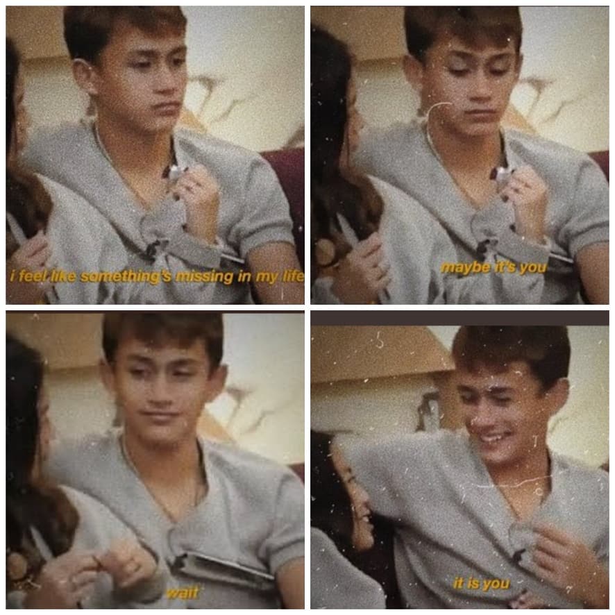 saehyunkim4's tweet photo. "I feel that something's missing in my life"
"maybe it's you"
"it's you" 😍
  #ASHdateTANight #PBB8Teendem 
@PBBabscbn https://t.co/EXah8Rut4T