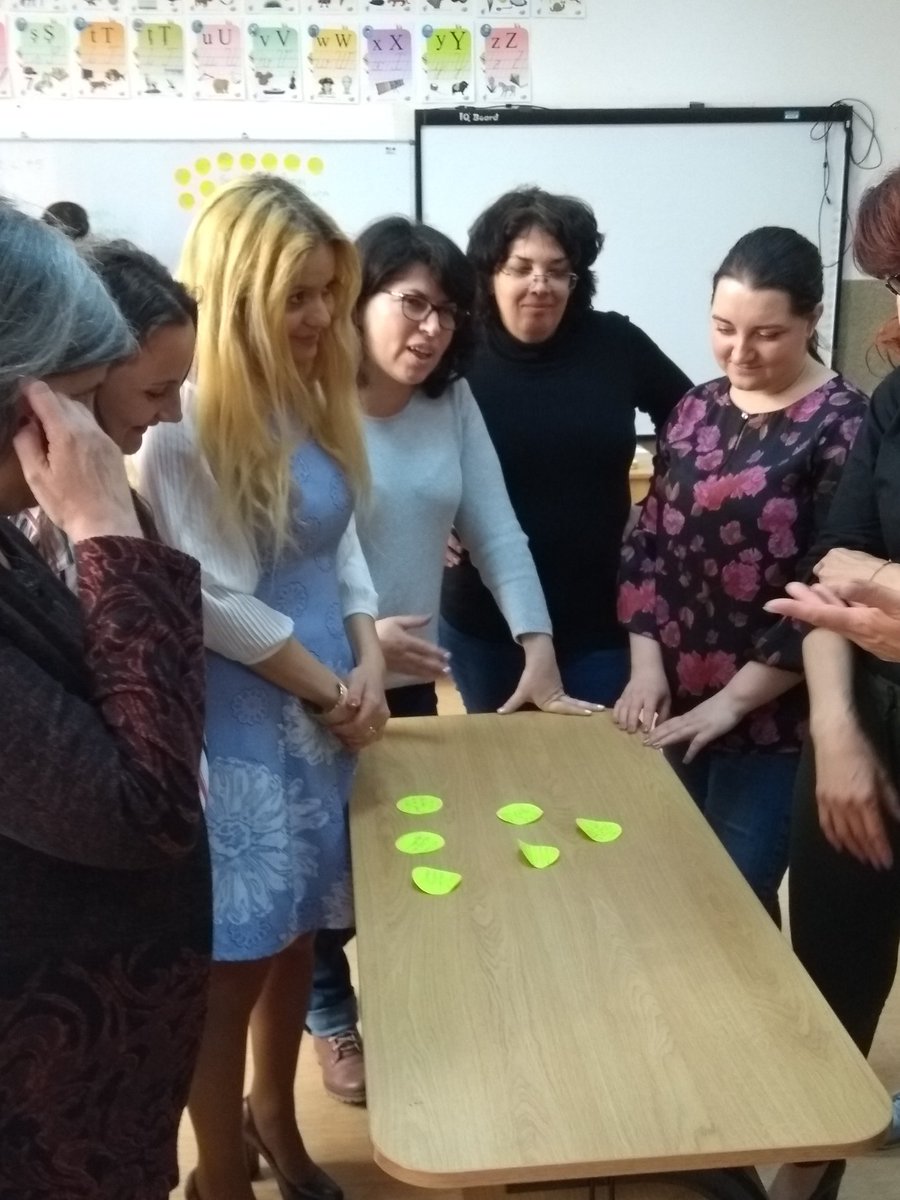 GrahamAttwell's tweet photo. Taccle CPD workshop on ICT in education in school in Bucharest #taccle3 https://t.co/qciSfhvBW1