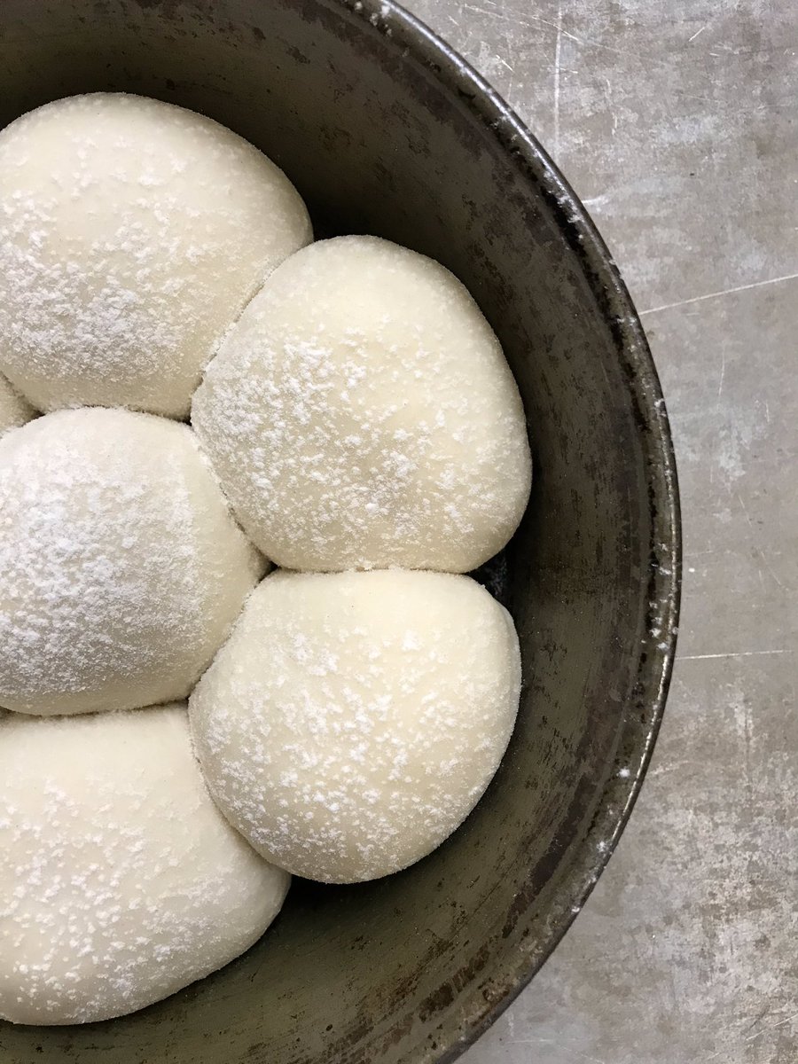 breaducating's tweet image. Batches sourdough rolls proving 😀#bread #rolls #realbread #baking
