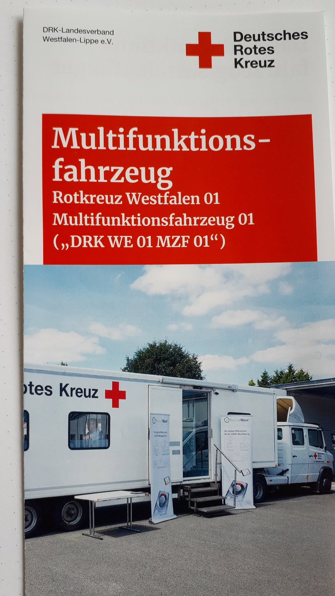 Ein besonderer Dank geht an @alarmdienst für die Bereitstellung und Betreuung des Multifunktionsfahrzeugs während der #krifa2019 in #Münster
