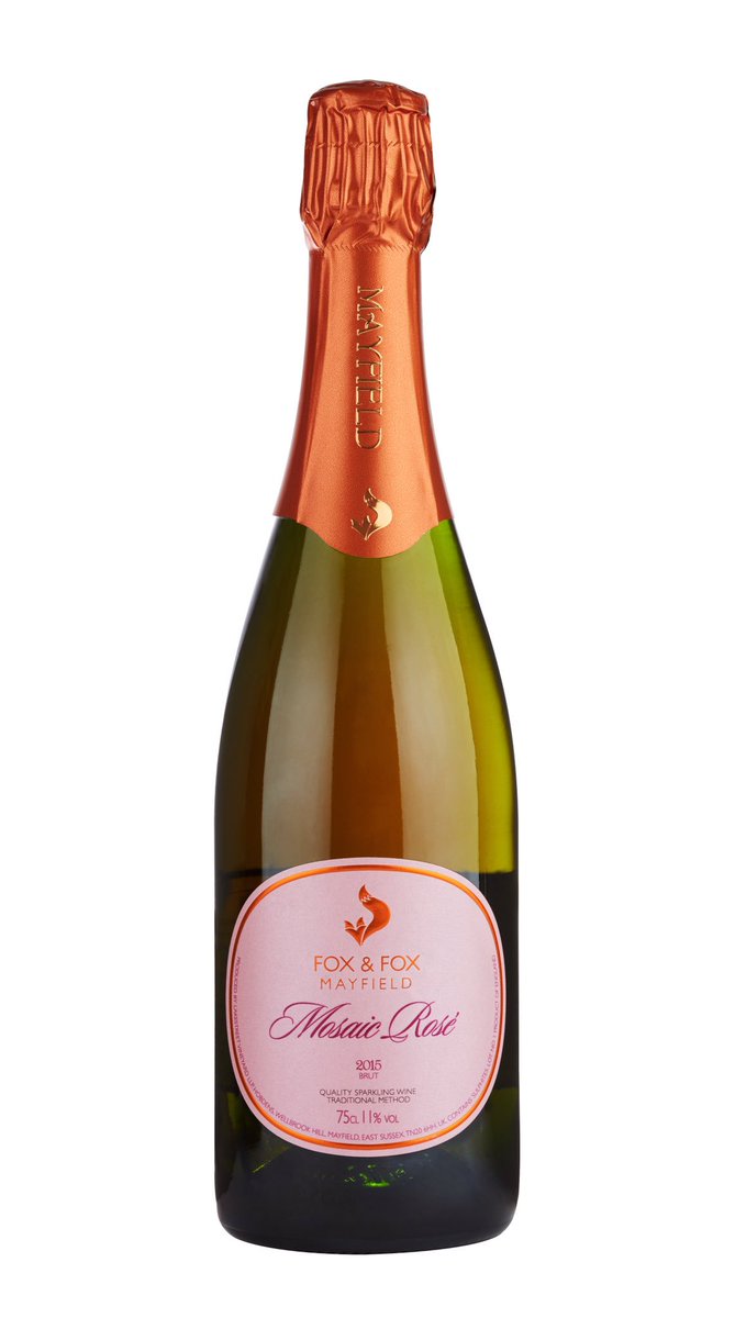 And very thrilled that our first 2015 fizz to release has picked up a smart Silver: Fox &amp; Fox Mosaic Rosé Brut 2015   #SWA2019 from <a href="/ImbibeSWA/">Sommelier Wine Awards</a> #Rosé. Find it <a href="/AmathusDrinks/">Amathus</a>  #LoveFoxandFox