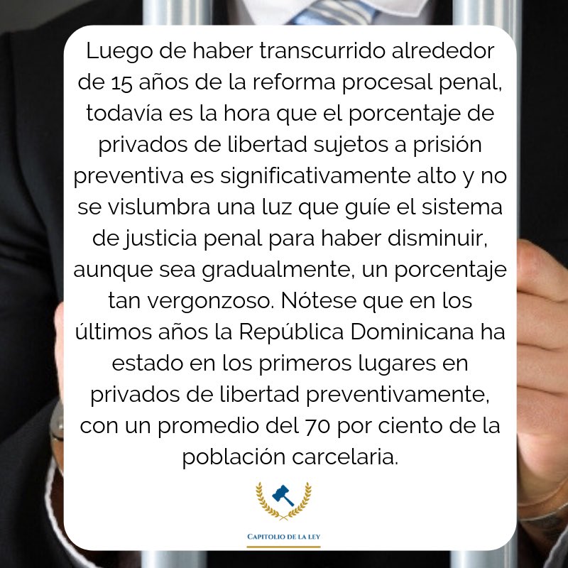 Capitoliodeley's tweet photo. 1ra parte. 
Capitolio de la Ley agradece al Lic. José Serrata por este excelente aporte para ampliar los conocimiento de todos nuestros lectores. 
El Lic. Serrata, es defensor público, catedrático universitario, entre otros. @joseserrata https://t.co/T1P5DiTuRr