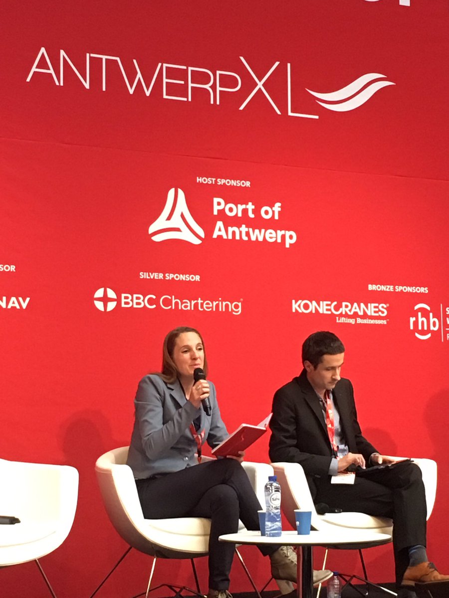 Discovering major challenges <a href="/AntwerpXL/">AntwerpXL</a> for NextGen in the breakbulk industry: need to fill the gap between operations and management. Bottom up implementation of ideas is crucial to motivate young potentials, said Morgane Hanssens, breakbulk manager <a href="/PortofAntwerp/">Chinnu Chinnu</a> #breakbulk