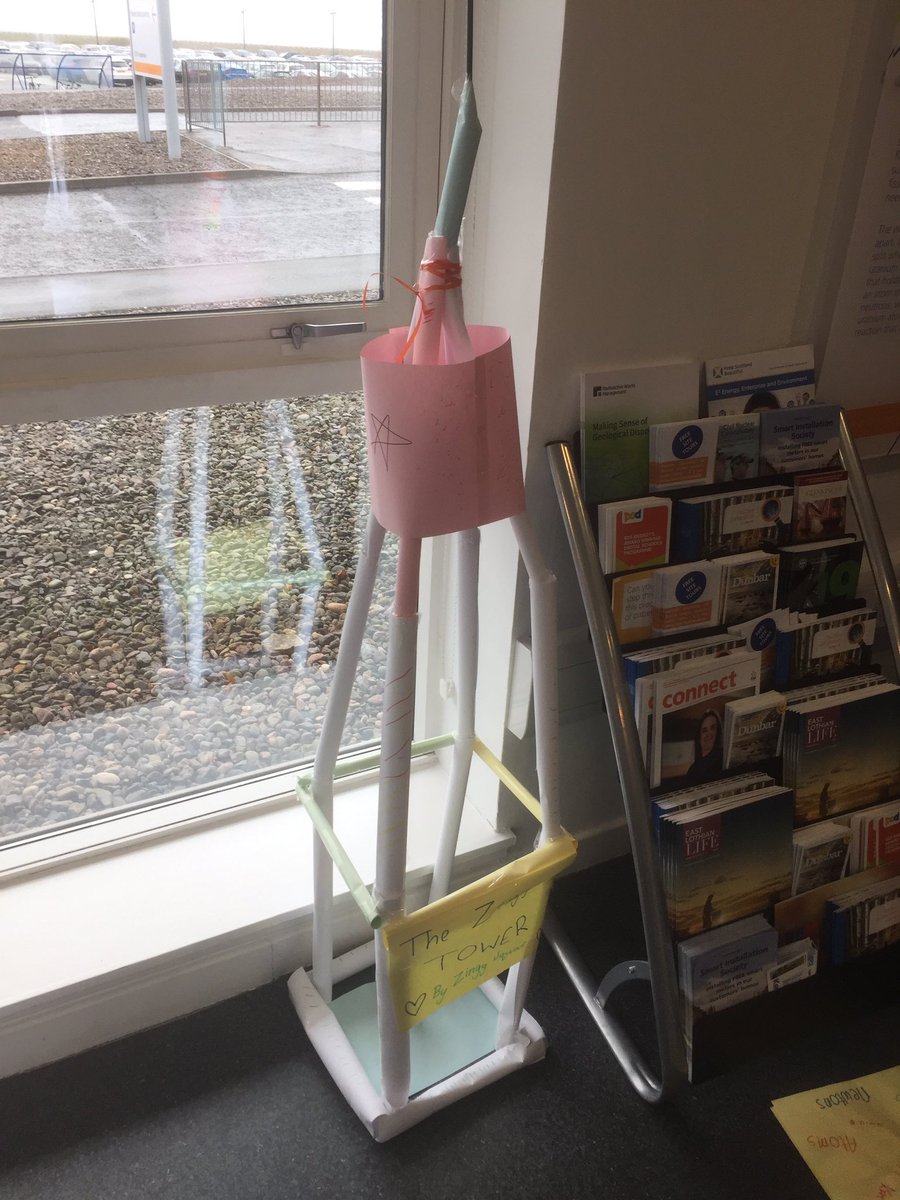 KHSScience's tweet photo. The Zingy Tower wins the day. @edfenergy Bunch of stars! #legendsofsteam 😀 https://t.co/J29AkQiXuf