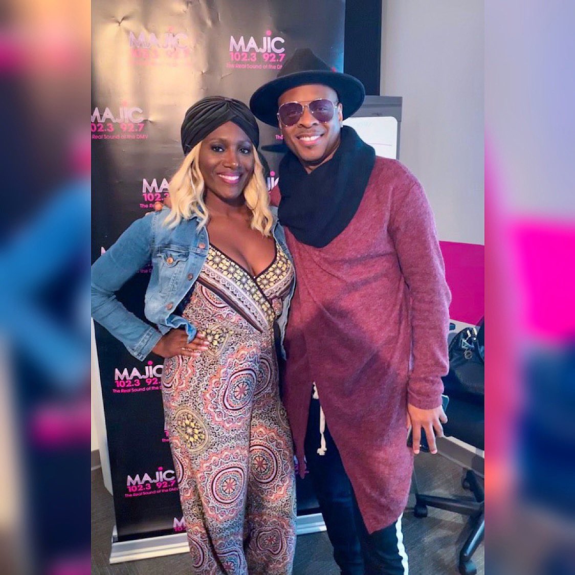 TheVJExperience's tweet photo. All love when Stokley comes to visit... 3 shows at Bethesda Blues &amp; Jazz... He says this will be a performance to remember before he blesses us w/ another 🔥 project! • Look out for the full interview on https://t.co/T3k1tVjHba #VJInTheMidday #VicJagger  #Stokley @MajicDC https://t.co/szkI2bdLxJ