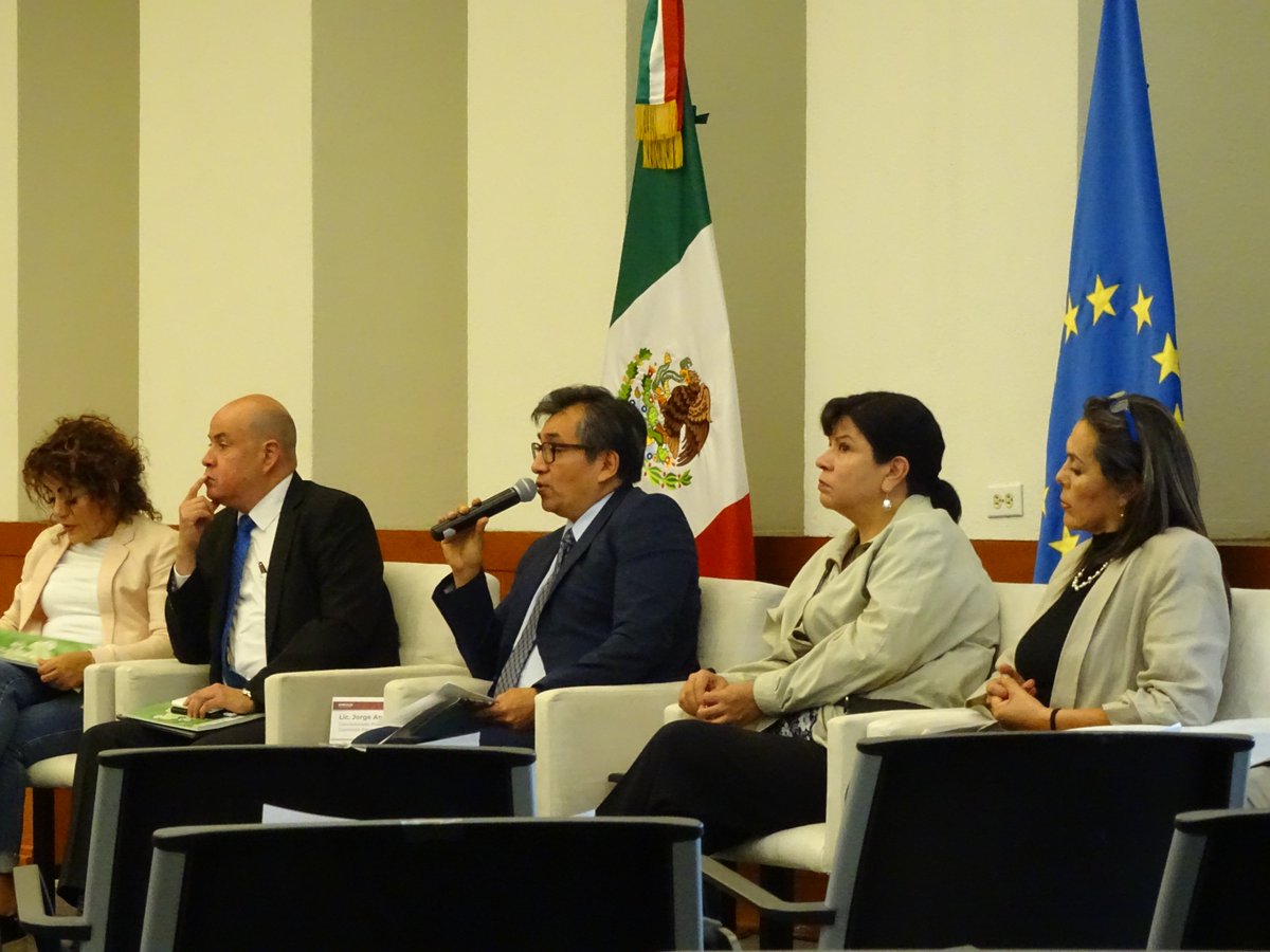 El Secretariado Ejecutivo del Sistema Nacional de Seguridad Pública presenta "Fortalecimiento Profesional de las Instituciones Federales en el Sistema de Justicia Penal Acusatorio"#IncidenciaEnPolíticaPública en la promoción de la #CohesiónSocial. <a href="/UEenMexico/">Unión Europea en México 🇪🇺🇲🇽</a> <a href="/AMEXCID/">AMEXCID</a>