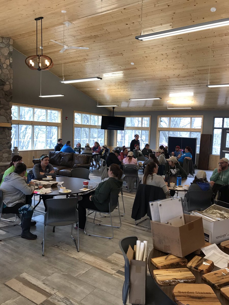 Out at camp discussing donor signs and there was a gaggle if School Age and ELC staff doing some bonding. Thanks for lunch. @YMCAAnna <a href="/YMCAKari/">Kari Uzzle</a> <a href="/YMCALorrie/">Lorrie Thoemke</a> #ymcacassclay #BeCauseY #impact #ribboncuttinglessthanamonthaway #thankyouCorwin