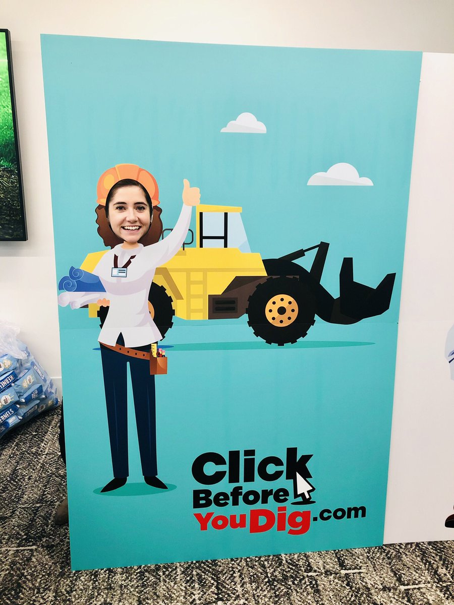 JennaNicholAT's tweet image. Hanging out at the @TCEnergy Health and Safety fair this week. Great exhibit reminding people to click before you dig! #DigSafeTC #MoveSafe