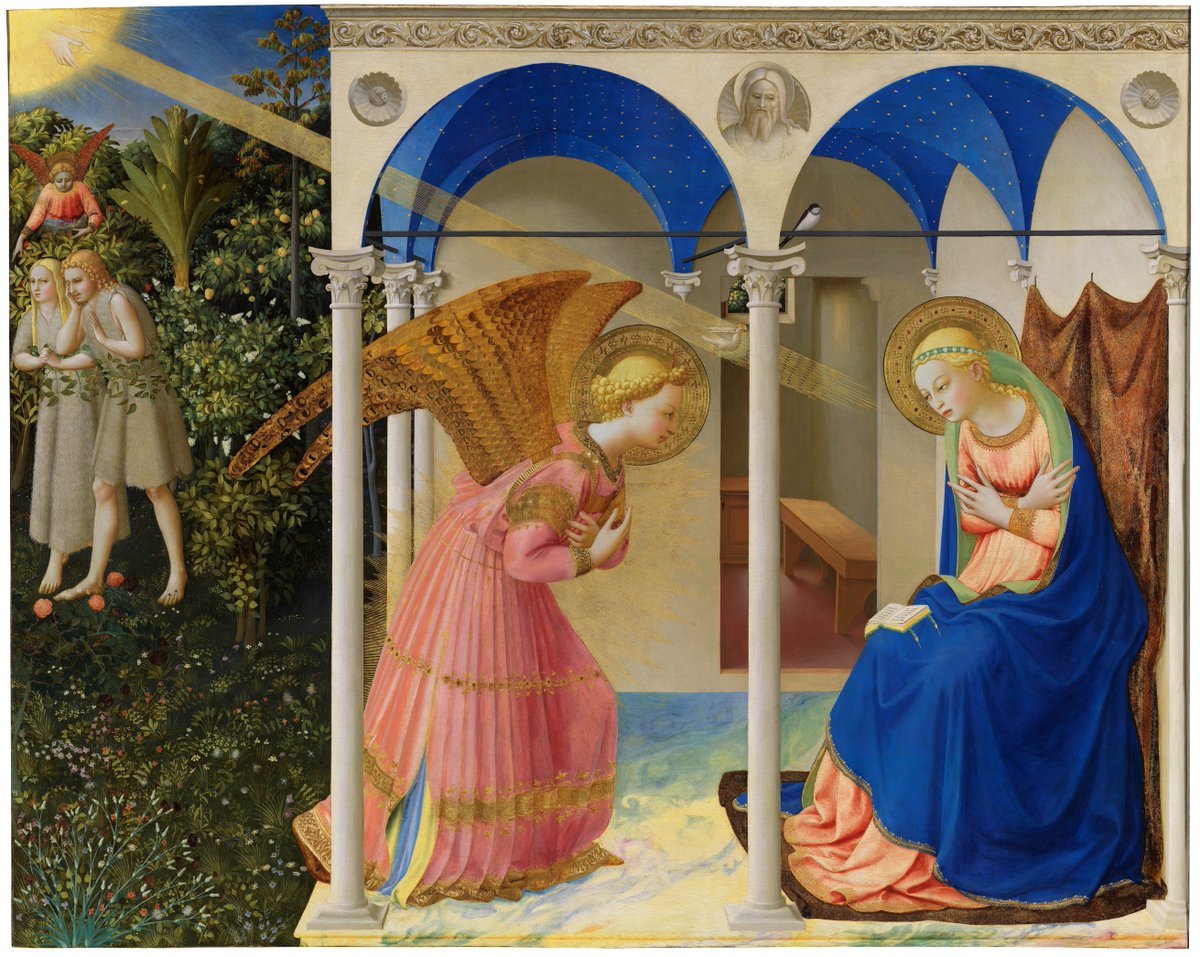 museodelprado's tweet photo. Mañana a las 10:30 haremos un directo en Instagram sobre la restauración de “La Anunciación” de #FraAngelico con las restauradoras Almudena Sánchez y Gemma Garcia.  Podréis hacer preguntas sobre el proceso de trabajo.

 ¡Os animamos a uniros! #Prado200 https://t.co/5ldrfdInlf