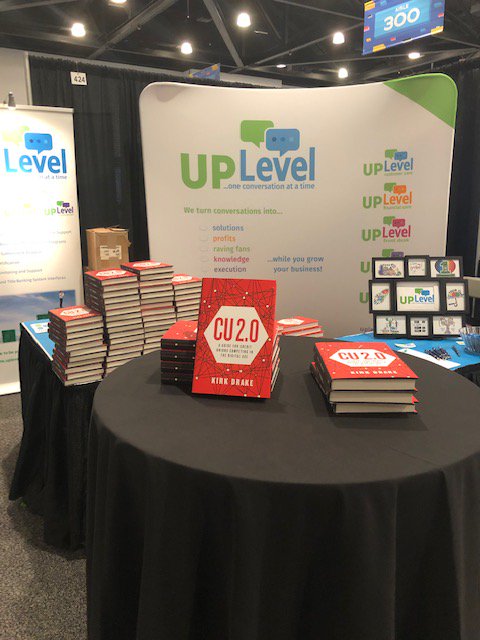UPLevelCU's tweet image. UPLevel was thrilled to give away copies of &quot;Credit Union 2.0&quot; during the #CCUA Conference in #Winnipeg. Written by @KirkDrakeIII, Credit Union 2.0 provides credit unions with the tools and strategies they need to compete and win in the digital age. @CCUA_ACCF