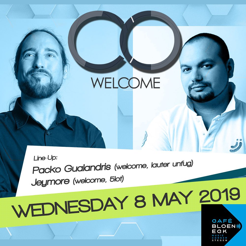 welcome_info's tweet photo. #tonight #WELCOME at the Bloen Eck in Stegen (LU)

Line-up: @PackoGualandris &amp; @JeymoreLux

Start: 9pm

#progressivehouse #techno #dj #producer #electronicmusic #nightlife #luxembourg #housemusic #bloeneck https://t.co/YUsWMheLAo