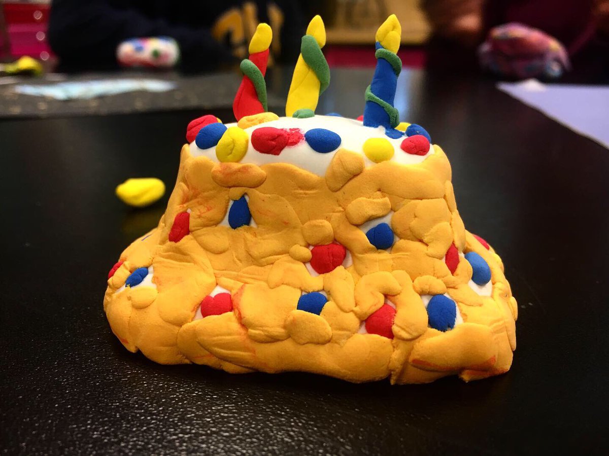 CbeARTstudio's tweet photo. Just a few yummy creations from the Favorite Food Challenge. #clay #elementaryarteducation #cbeartstudio #clayart #risdartmatters #miniclayfood https://t.co/nPwLbAuBNv