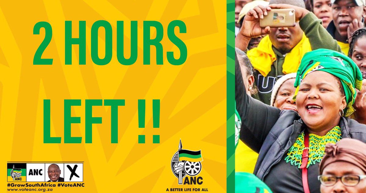 HRingane's tweet photo. Go and vote people 
#IVotedANC 
#VoteANC
#IVotedANC 💚💛💚 https://t.co/E4oQO7Q5FJ