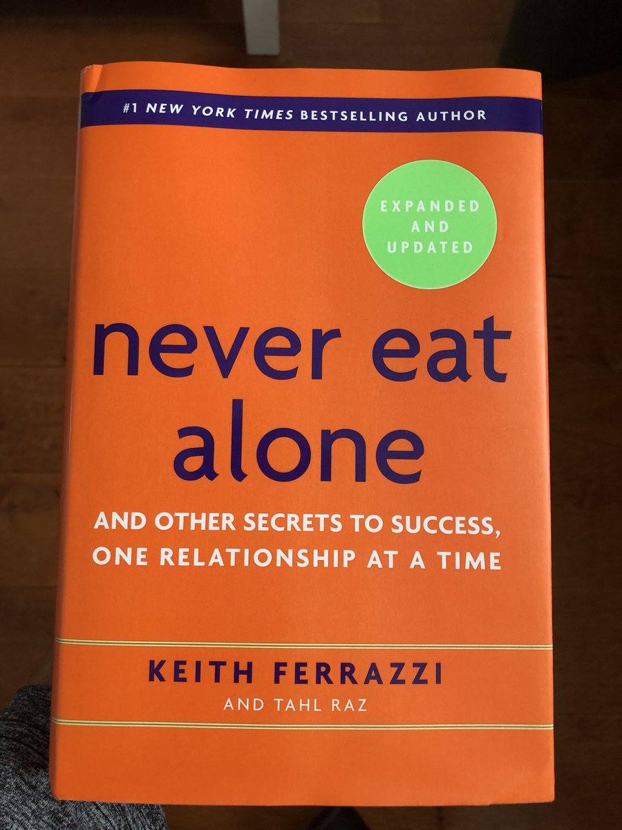 Was so cool to meet <a href="/ferrazzi/">Keith Ferrazzi</a> yesterday.  Years ago, I read his book, Never Eat Alone.  His work has made a huge impact on my every day.   Thanks Keith!! <a href="/CresaCorp/">Cresa</a>