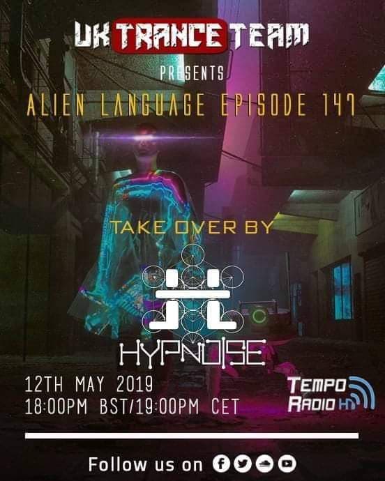 UkTranceTeam's tweet photo. @UkTranceTeam Pres. Alien Language Episode 147 #Hypnoise TAKE OVER 
Spanish #Psytrance producer  taking us on a #psychedelic Full On Power Trip Experience 👽🚀🔥 https://t.co/8rJIw5VO0V