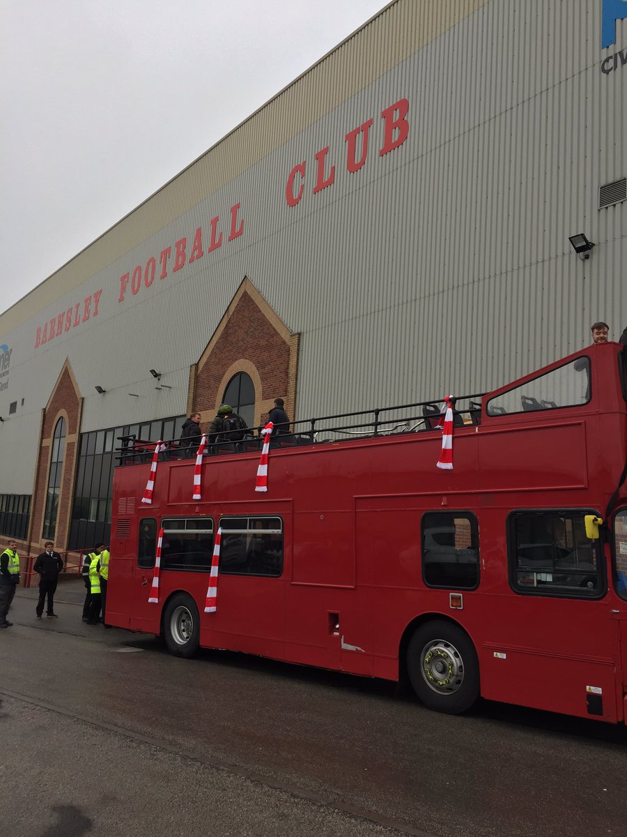 Promotion Tour Fc Barnsley #barnsleyfc #leagueone #championship #danielstendel