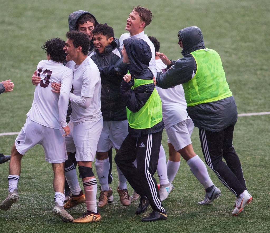 NEPrepZone's tweet photo. "Today we showed we mean business."

Papillion-La Vista (@PLHSACTIVITIES) pulled a monumental upset over top-ranked Kearney to kick off the #nebpreps soccer tournament.

Here's the full story from @nickrubekOWH https://t.co/hP3GrgfzwX https://t.co/24ICML822O