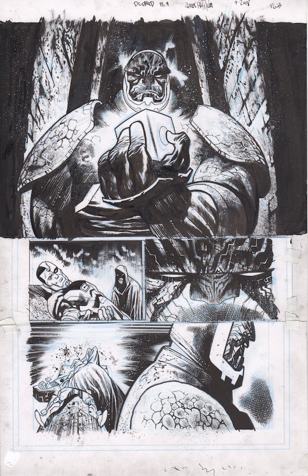 Felix Comic Art on Twitter: "DCEASED #1 page 3 original art by