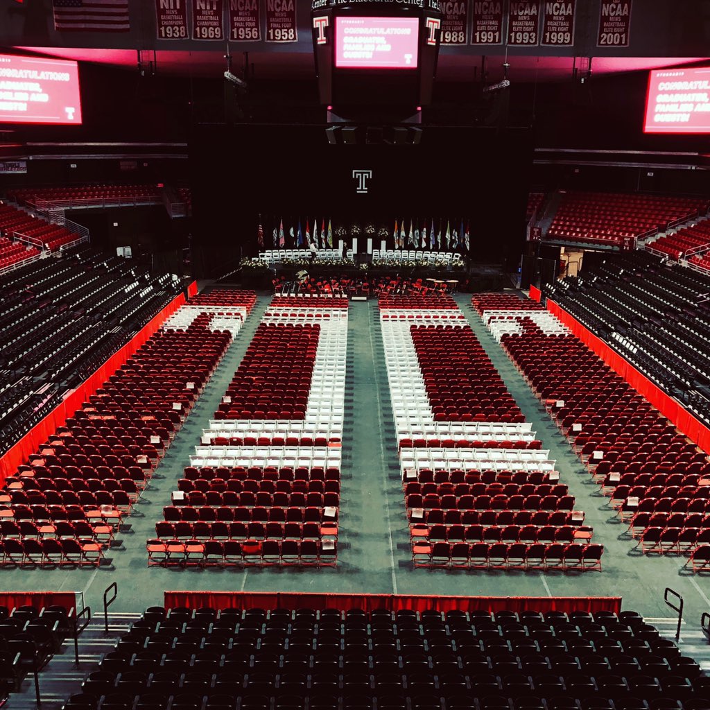 LiacourasCenter's tweet photo. Not long now... π€ @TempleUniv
#TempleUniversity #Graduation #Commencement #TempleGrads https://t.co/V1hQljVtkR
