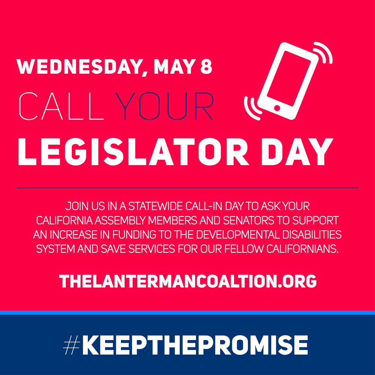 Please call Governor Newsom today 916-445-2841 - ask him to support the 8% rate increase for RC services!