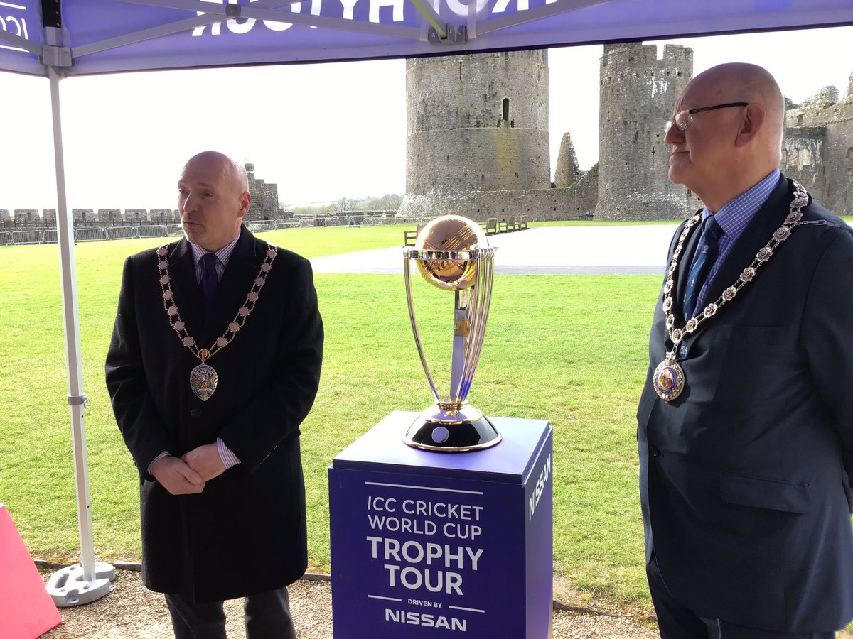 Rick Walton (@sportslaureate) on Twitter photo Messy old night but the #CricketWorldCup #TrophyTour is here (anyway!). π π π
Come see us!
<a href="/pembscastle/">Pembroke Castle</a> #Pembrokeshire Messy old night but the #CricketWorldCup #TrophyTour is here (anyway!). π π π
Come see us!
<a href="/pembscastle/">Pembroke Castle</a> #Pembrokeshire