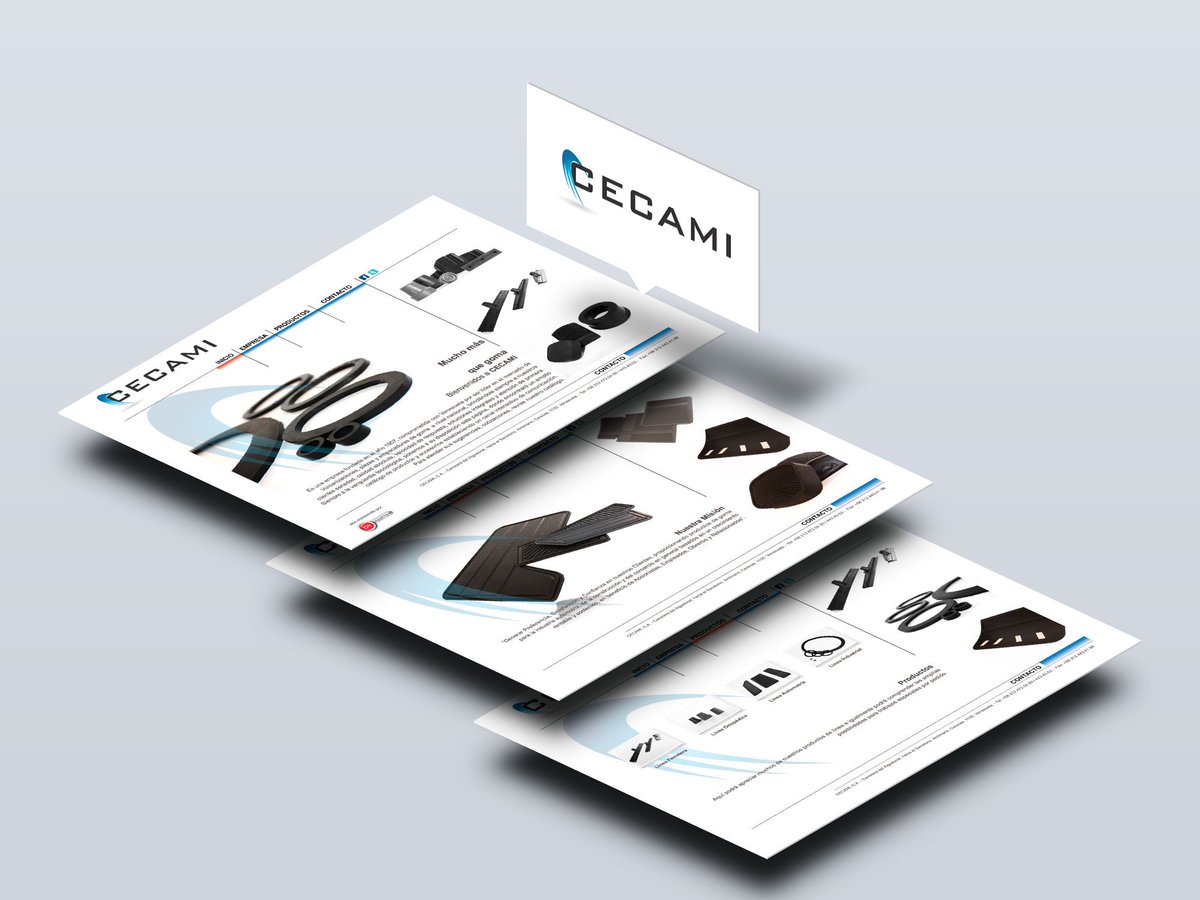 mediacritters's tweet photo. Company Website for #CECAMI. Our team developed the #website, photographed and catalogued all their industrial specialty rubber products for a easy-to-use navigable online catalog.

#Design #GraphicDesign #WebDesign #Catalog #OnlineCatalog #ProductPhotograpy #WordPress https://t.co/7KiQAwxQNO