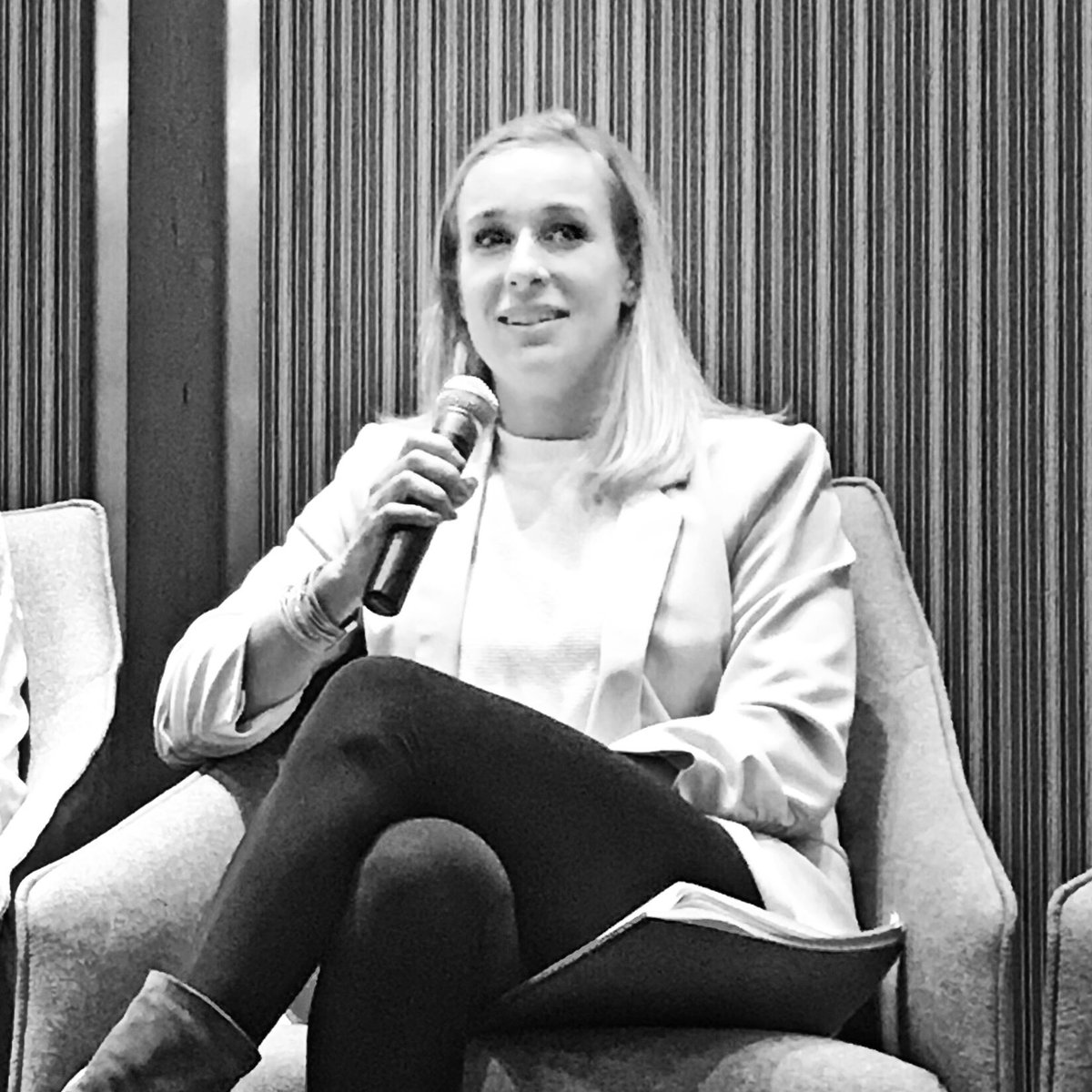 AthletesCAN's tweet photo. #CDNAthleteLeader @AlliForsyth sets the stage for delegates to challenge their existing beliefs &amp; assumptions around abuse in sport. 

“90% of athletes surveyed reported having experienced maltreatment in sport. The time for change is now.”

#SafeSportSummit 
#StrongerTogether https://t.co/GtKsSW0hBT