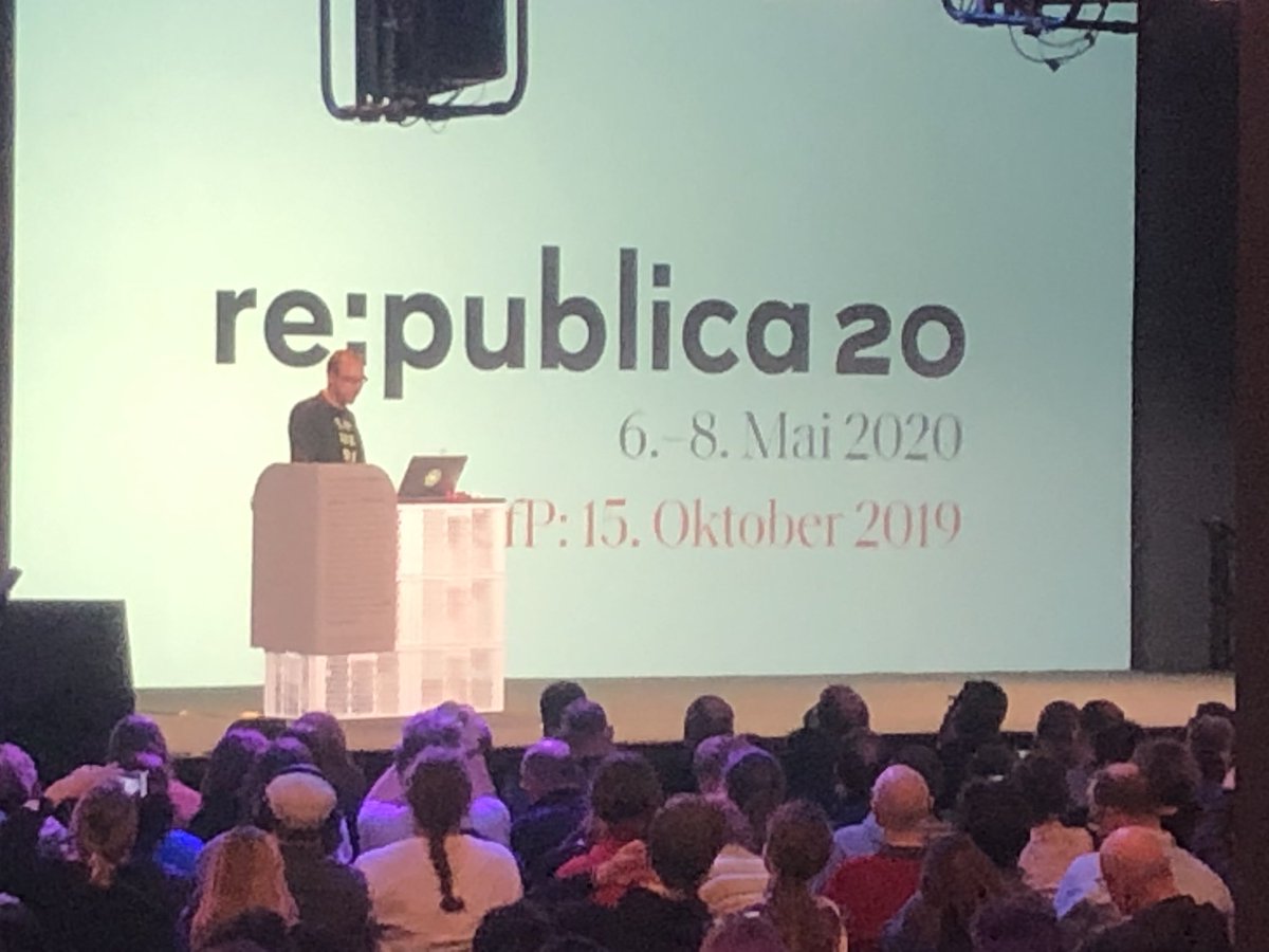 Dates for <a href="/republica/">re:publica</a> 20 set for May 6-8 2020. #rp19 <a href="/ImpactHubAccra/">Impact Hub Accra</a> <a href="/rpAccra/">rpAccra</a> #CitiTrends