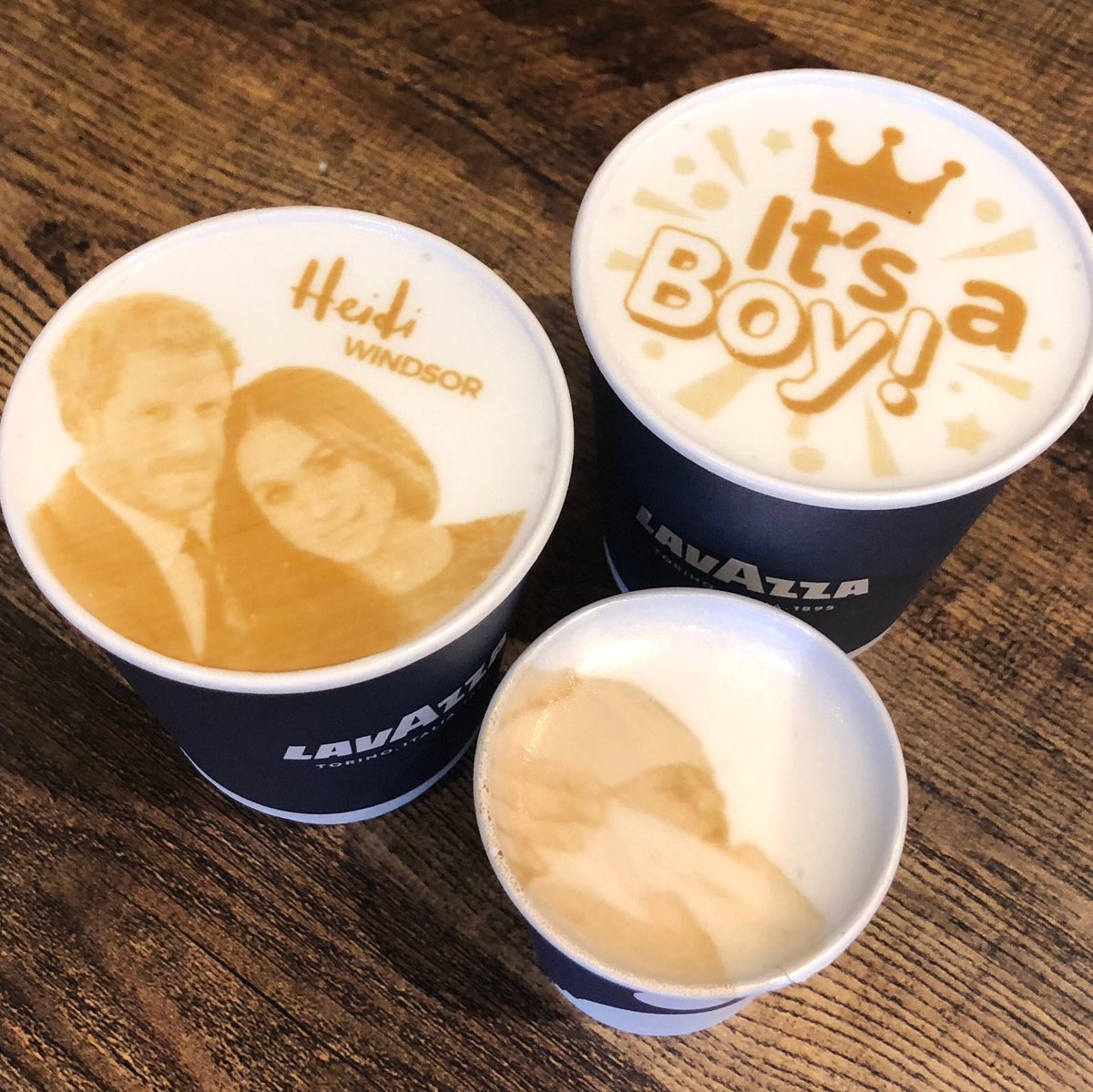 👑👶 Okay. We just couldn’t help it. Following on from the success of last year’s #megharryccino we’re delighted to announce the launch of the #archieffogato! Congratulations to HRHs @sussexroyal 🎉 #royalbaby #windsor #lovewindsor #harryandmeghan