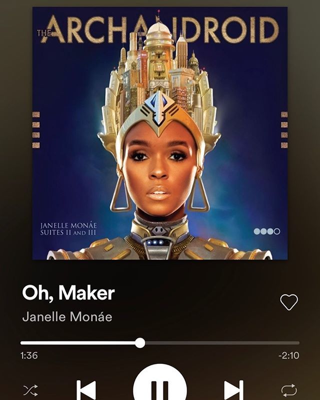 katziboom's tweet image. Forgot how much I loved this album. Ms Monáe is a work of art 🙌🏾✨ Right back to work... 🤓💻 #thearchandroid #motivationmusic #workingfromhome bit.ly/2VRFW7U