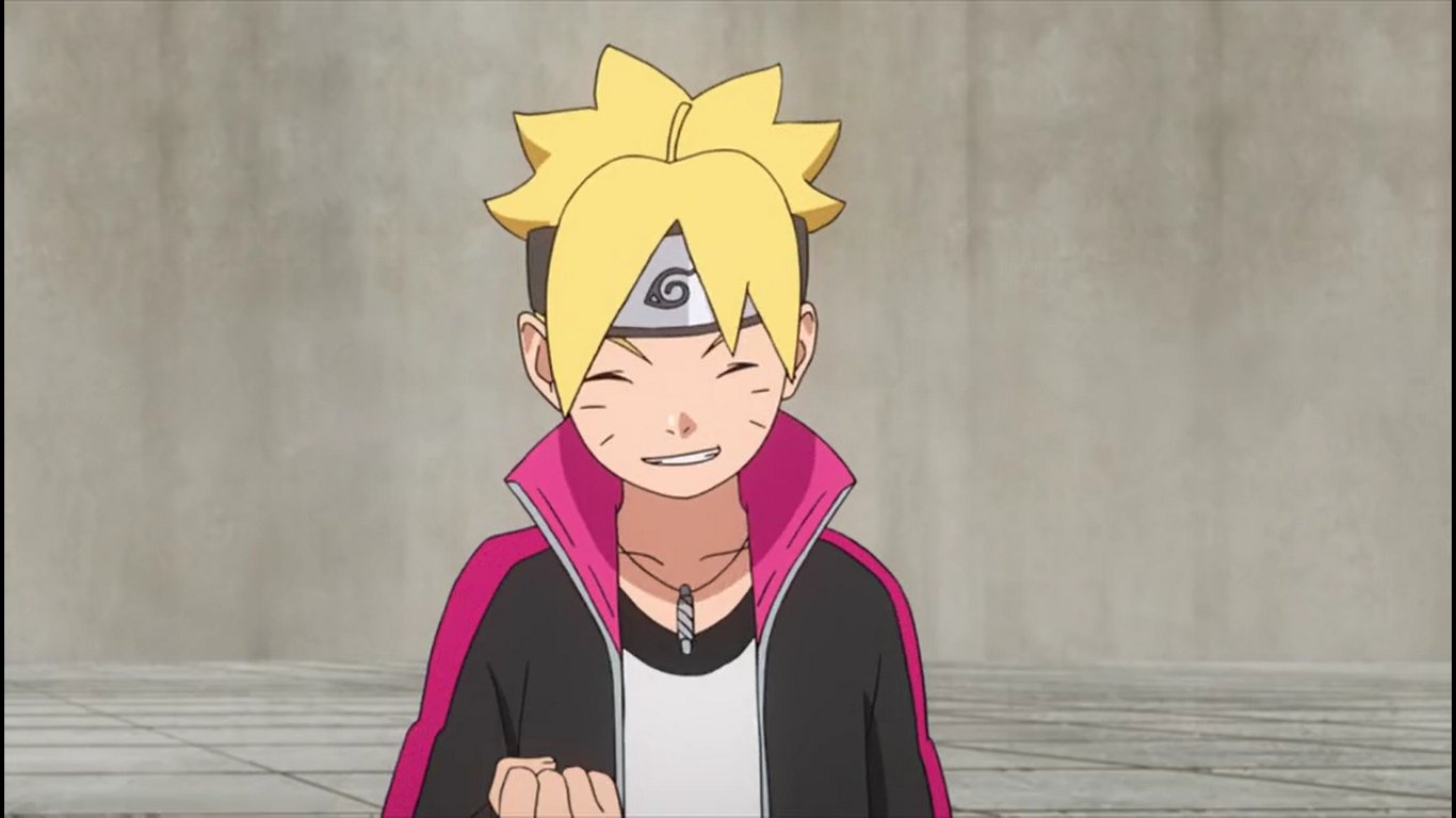 Hima On Twitter When Boruto Declared Winning By This Competition He Still Confused And Not Believe That He Won But Then He Saw Sarada Sarada Give Him A Thumbs Up And Then