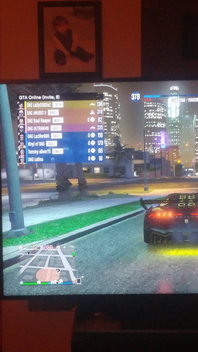 CommunityDag's tweet photo. Had a pretty fun turnout for our GTAV gamenight last night did some racing.... A carshow... Some missions and ....of course.... Messing with cops.... Had a blast guys keep it up!!! https://t.co/iqdzgBqn1X