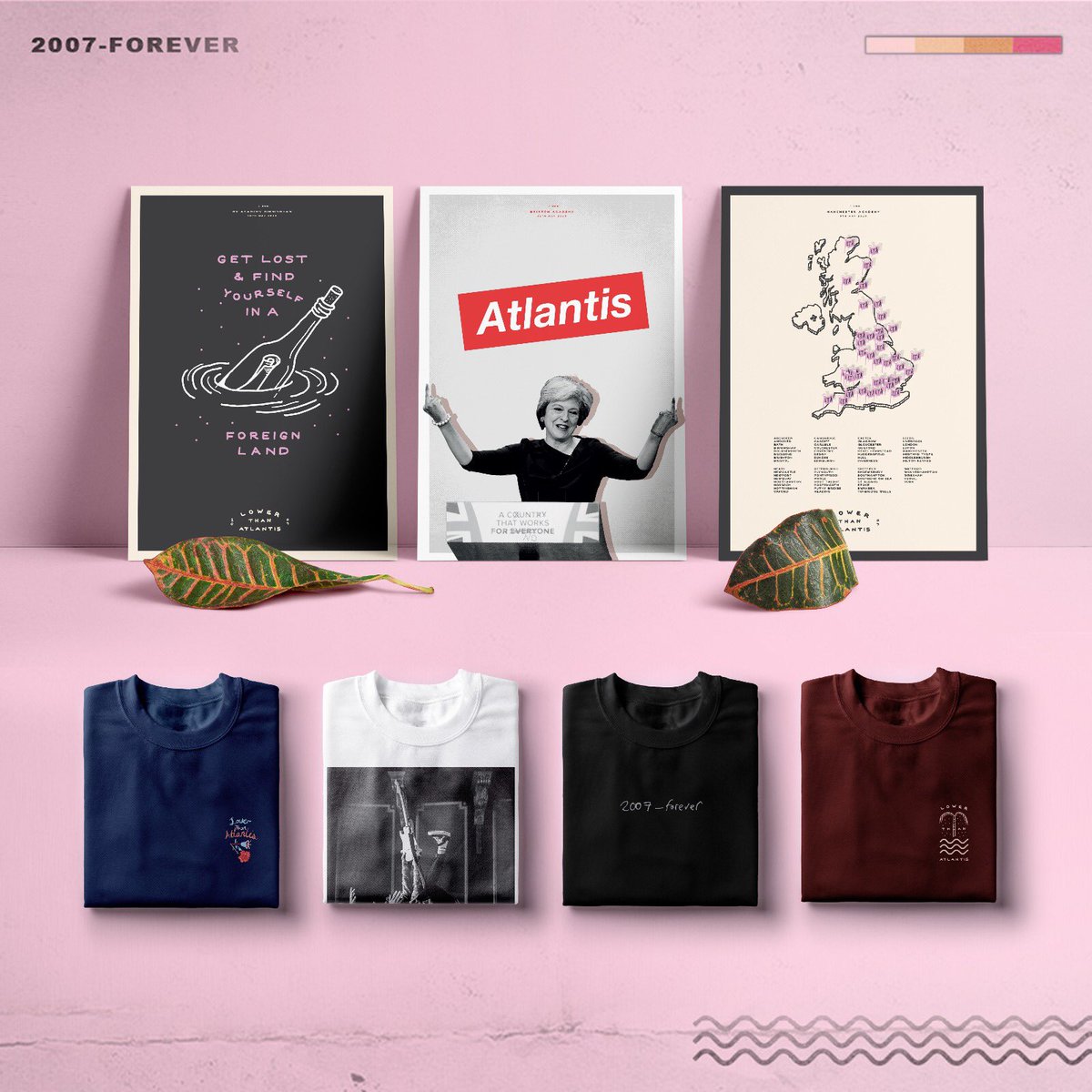 Our last ever shows start tomorrow. 

Here is our merch range including limited edition posters each night (100).

We’ve also pressed Far Q and World Record on vinyl as a very special goodbye.

Here we go...😭