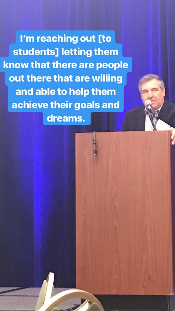 Dr. Ramon Resa 
Pediatrician and Author speaking on the importance of outreach programs and giving back to your community. #CAPforum19 #outreachprograms #UC #education #highered