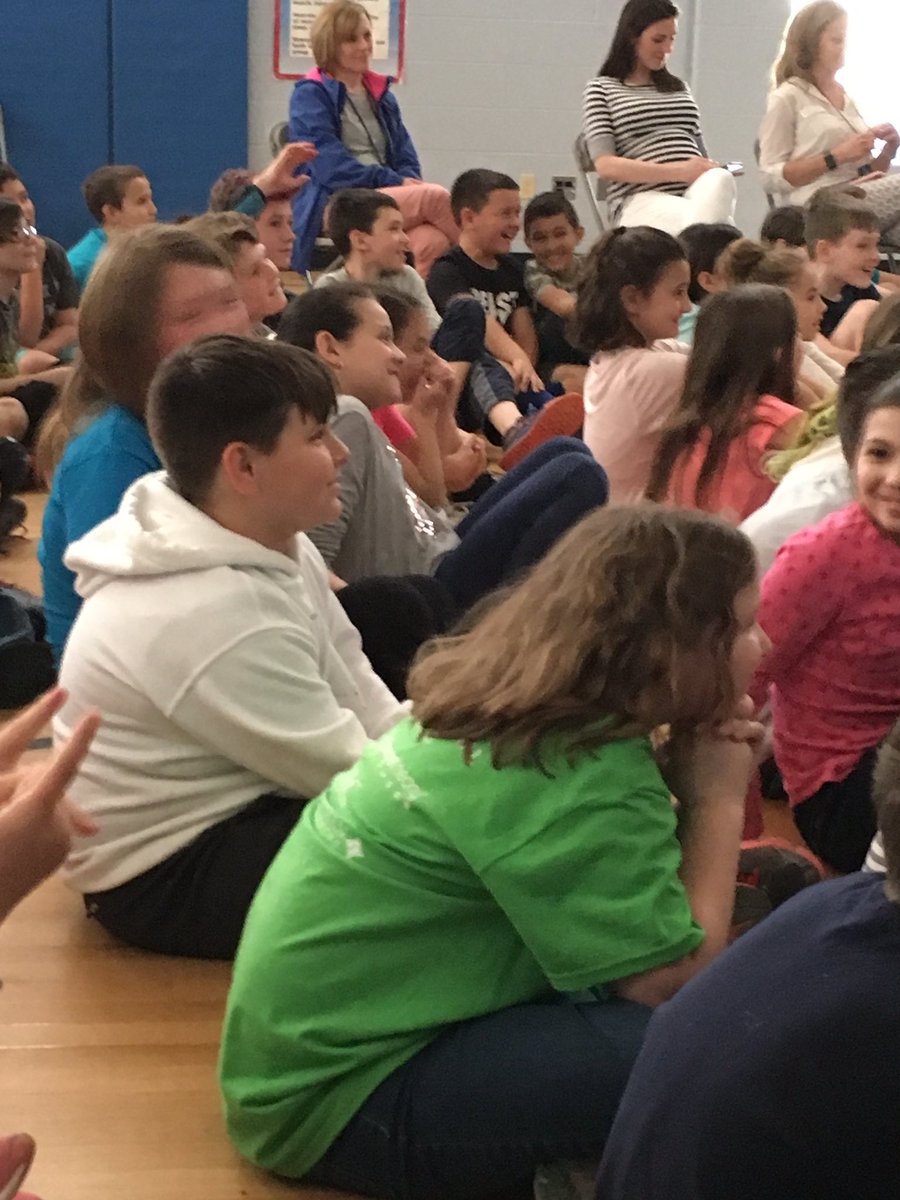 MissMoser4th's tweet photo. Today Max Brallier shared how he came up with ideas for his characters and setting as well as how his writing process works. Ask us about what we learned! @Lancasterschool https://t.co/aDg8iq1FuU