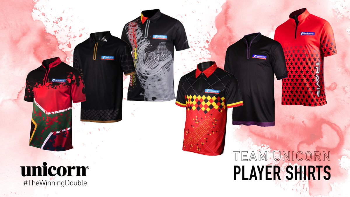 We are building up an extensive portfolio of Team Unicorn shirts, as worn by the players in all PDC events and on TV! ⏬

ow.ly/z9TY50u3upX