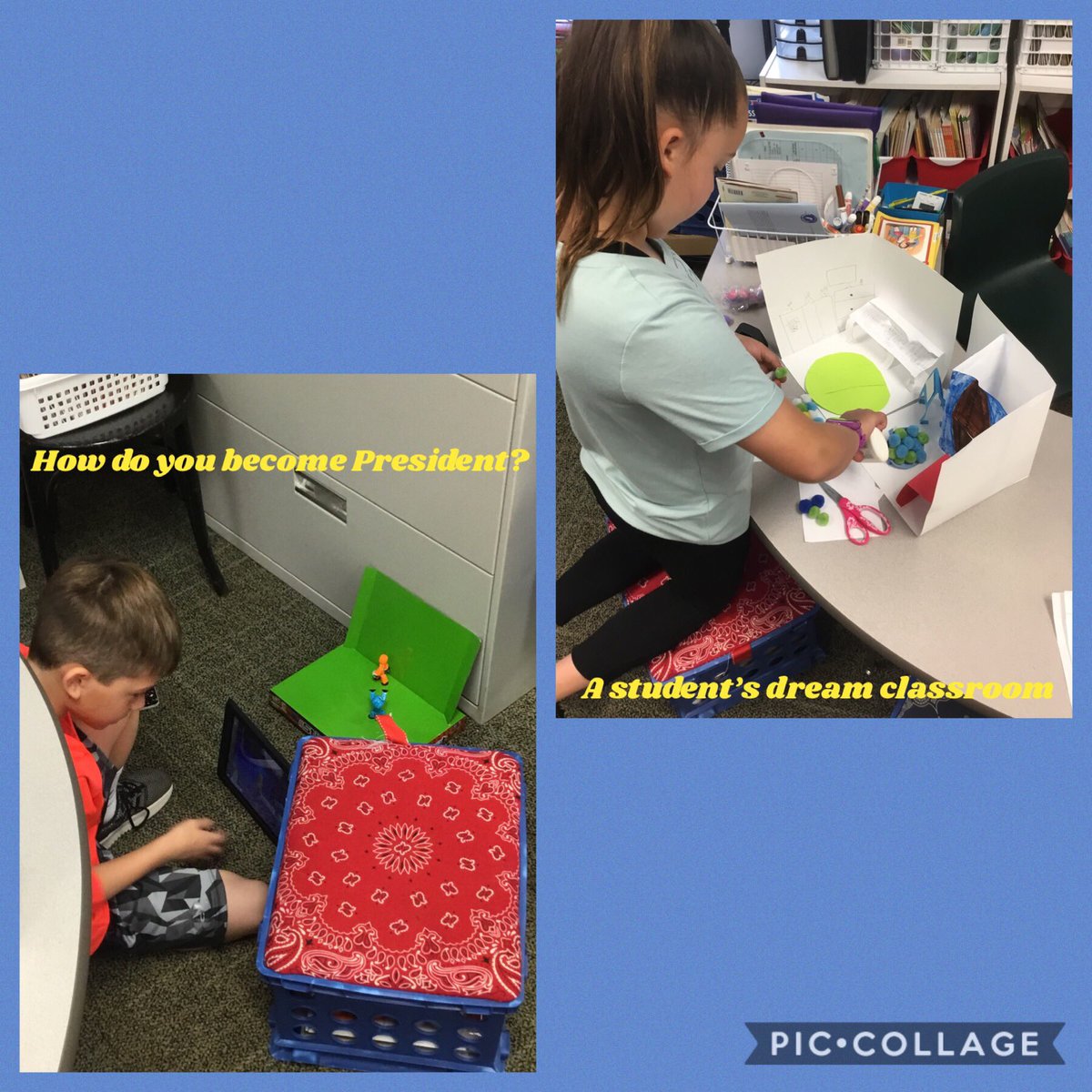 ShannaMingee's tweet photo. I am constantly amazed by my 2nd grader’s motivation and patience to create great things! 🤗@bp_mustangs #geniushour https://t.co/9ZfB2mHoYp