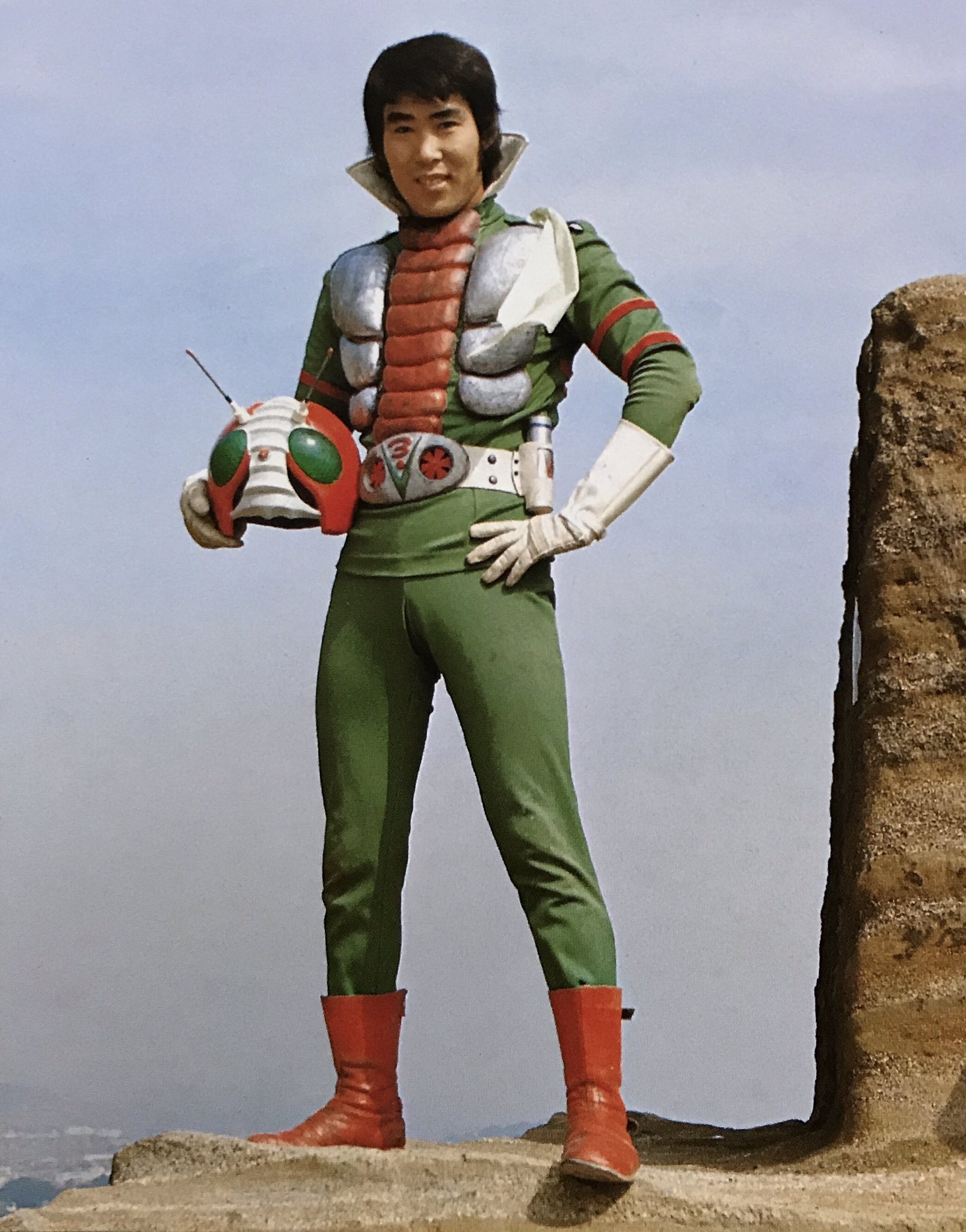 希少】仮面ライダーV3 レジェンドスーツアクター 中屋敷哲也氏