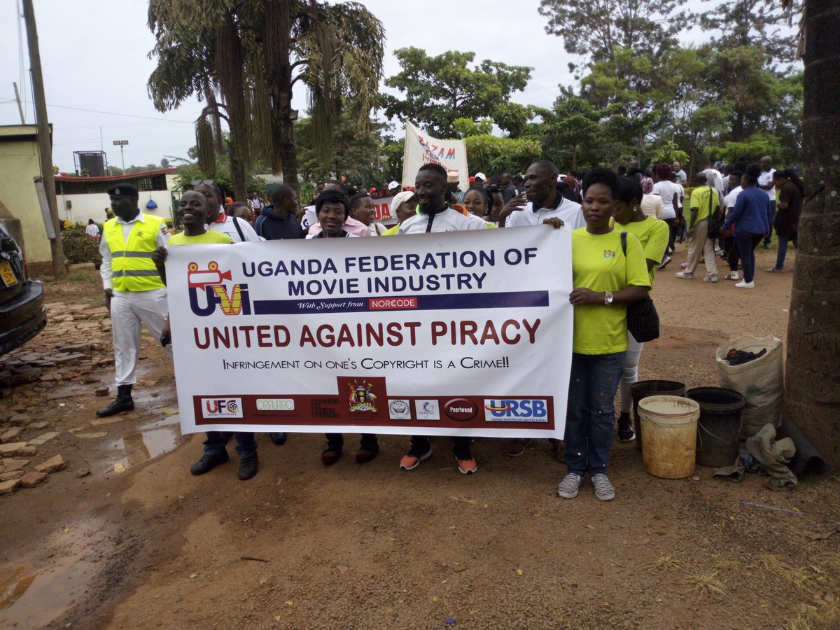 Pearlwood🇺🇬 (@pearlwoodug) on Twitter photo Ugandan film makers, book authors & musicians have today #UnitedAgainstPiracy following President <a href="/KagutaMuseveni/">Yoweri K Museveni</a> commissioner of Maj. Gen. Elly Kayanja to eradicate piracy.
Special thanks to <a href="/norcode/">Norcode Inc.</a>, #UFMI, <a href="/pearlwoodug/">Pearlwood🇺🇬</a> @info_uprs <a href="/UgFilmCouncil/">Uganda Film Council</a> Ugandan film makers, book authors & musicians have today #UnitedAgainstPiracy following President <a href="/KagutaMuseveni/">Yoweri K Museveni</a> commissioner of Maj. Gen. Elly Kayanja to eradicate piracy.
Special thanks to <a href="/norcode/">Norcode Inc.</a>, #UFMI, <a href="/pearlwoodug/">Pearlwood🇺🇬</a> @info_uprs <a href="/UgFilmCouncil/">Uganda Film Council</a>