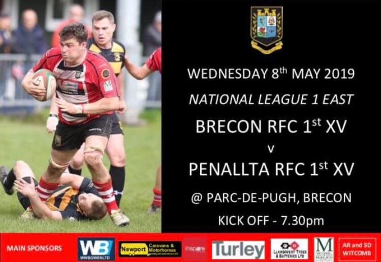 🏉Midweek game tonight with the last league game of the season. Come down and support the boys 🏆🏉. 
<a href="/PenalltaRugby1/">Penallta RFC</a> 
<a href="/AllWalesSport/">All Wales Sport</a>