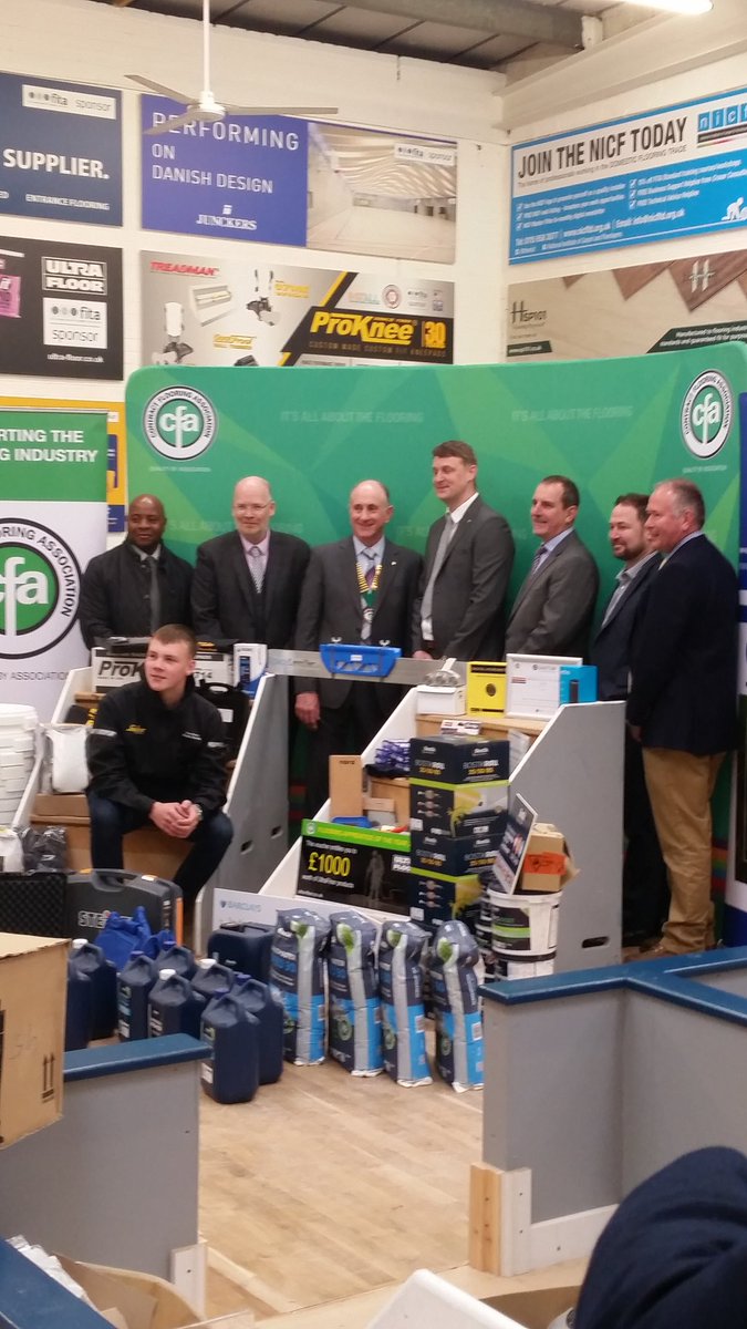 Once again, a massive congratulations to <a href="/CFA_Association/">The Contract Flooring Association</a> Apprentice of the Year, Tom Havard!