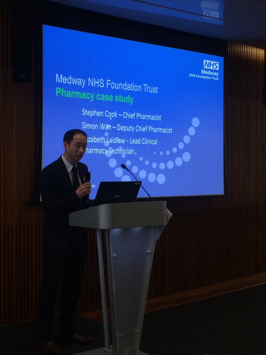 Well done <a href="/Medway_NHS_FT/">Medway NHS Foundation Trust</a> Pharmacy team who delivered an outstanding presentation to NHS leaders today at the Improvement Directors Network event today👍👍👌 great response <a href="/SimonWan17/">Simon Wan</a> @Adam_Walton @JamesDevineNHS <a href="/AdamSewellJones/">No longer used</a> <a href="/ELIZABE69848000/">liz Laidlaw</a> @Mftimprovement