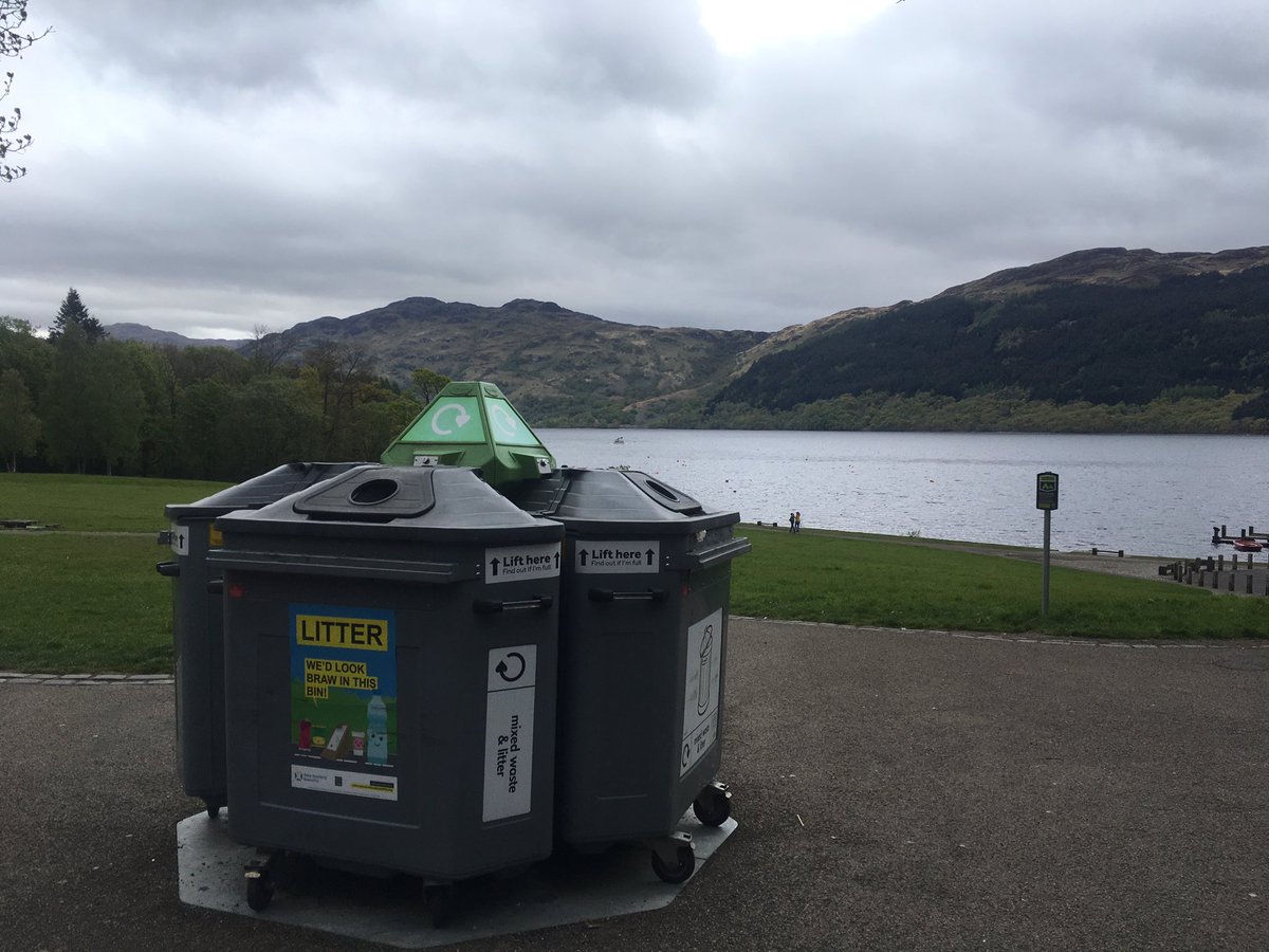 derekmanson1981's tweet photo. Interesting discussions and ideas to solve litter issues today during our @lomondtrossachs #litterfix litter pick at Tarbet #springclean19 #litterfix https://t.co/JmcVgsYVp2