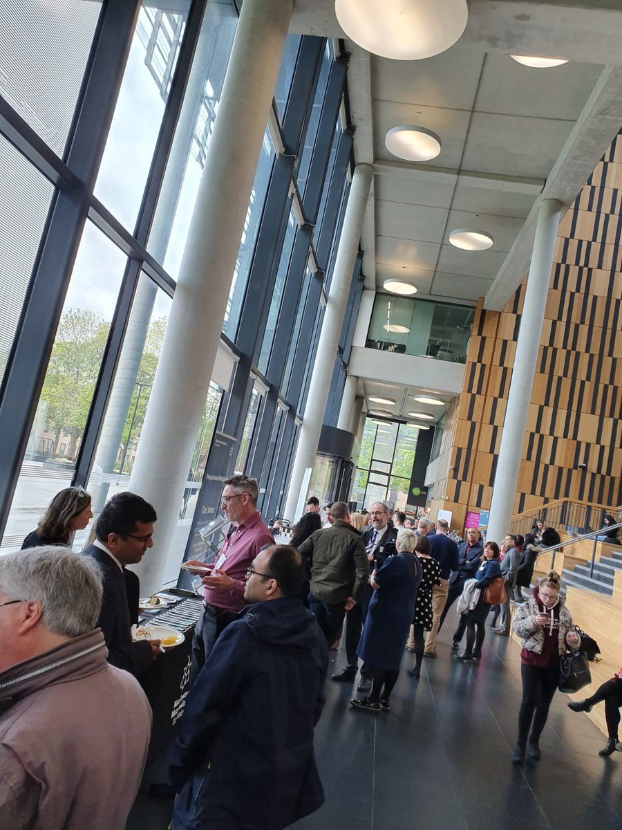 ManMetUni's tweet photo. Here's a behind the scenes look at @MMUHPSC's launch event for its Postgraduate Medicine. Staff, partners and senior health professionals from across the region are learning more about the programme, and trying out our #AR #tech showcasing our research impact.
#pgmed #McrMetUni https://t.co/gT20S5YFQj