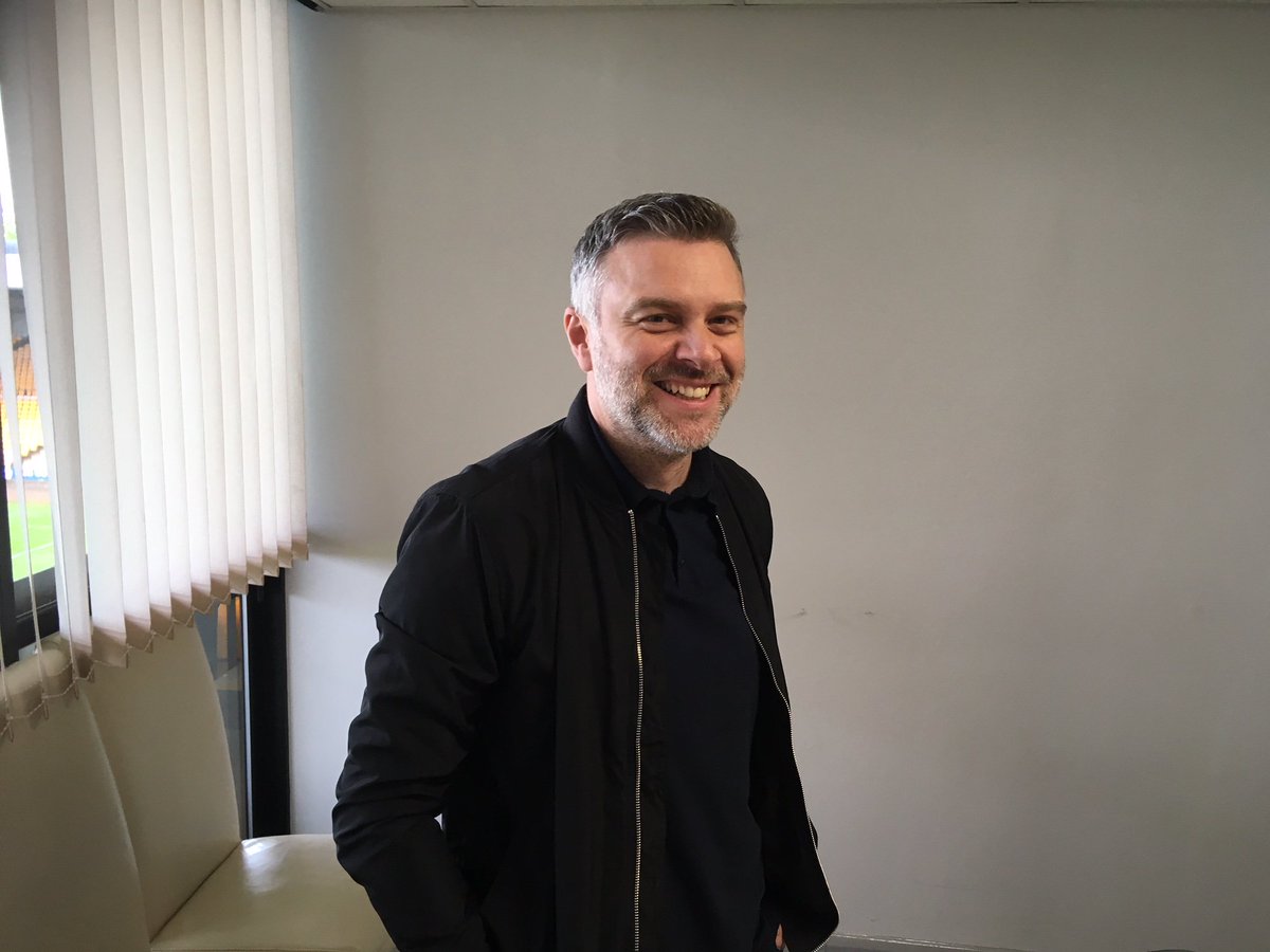 Great to meet David Walker <a href="/davidthewalker/">David Walker</a> of <a href="/HelloWeAreBlink/">BLINK</a> and to sit in on a meeting about the club's new kit launch with him, @Mladymilu, @McLellanMax and John Askey. #pvfc #portvale 
stokesentinel.co.uk/sport/football…